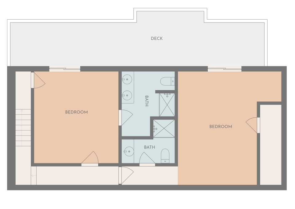 Lower level floorplan