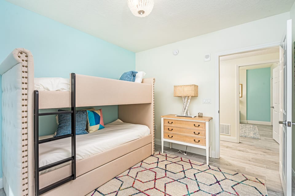 Twin Bunk Bed with a trundle