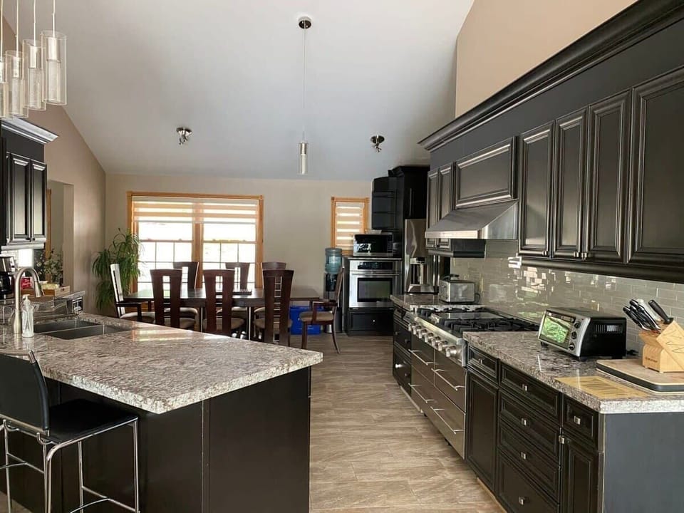 Spacious Open Concept  Kitchen
