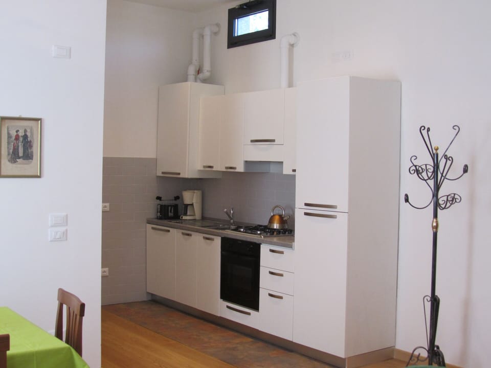The kitchenette
