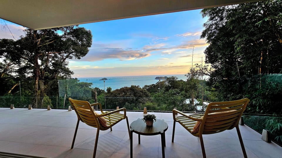 View from upper level master suite