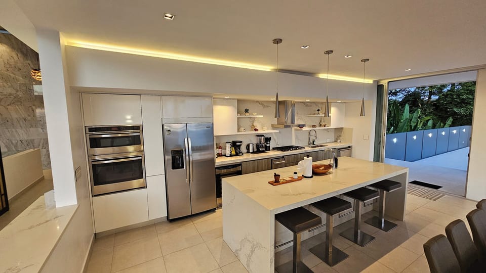 Upper level main kitchen
