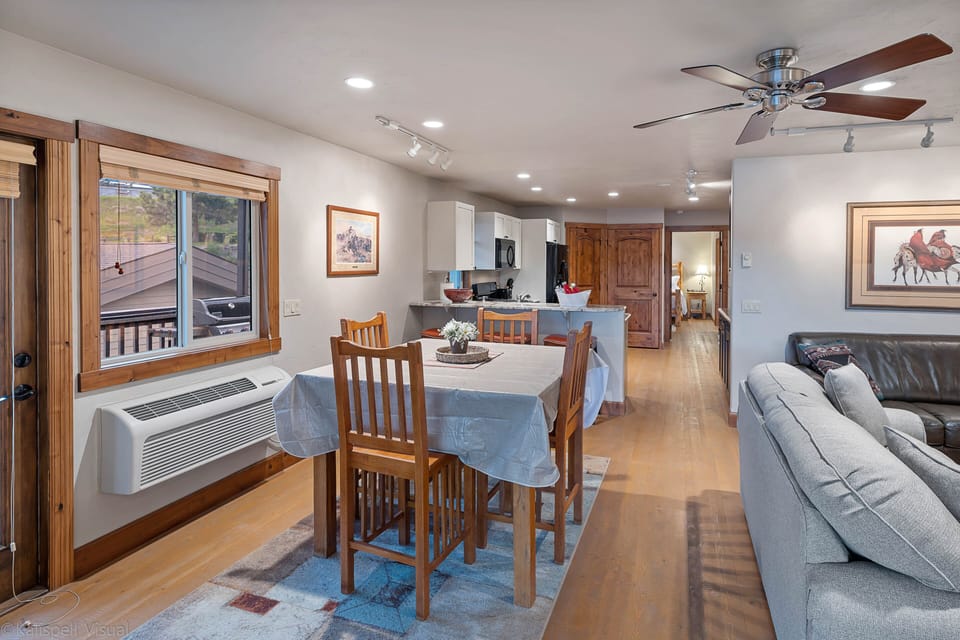 Living/dining room a/c-heater unit