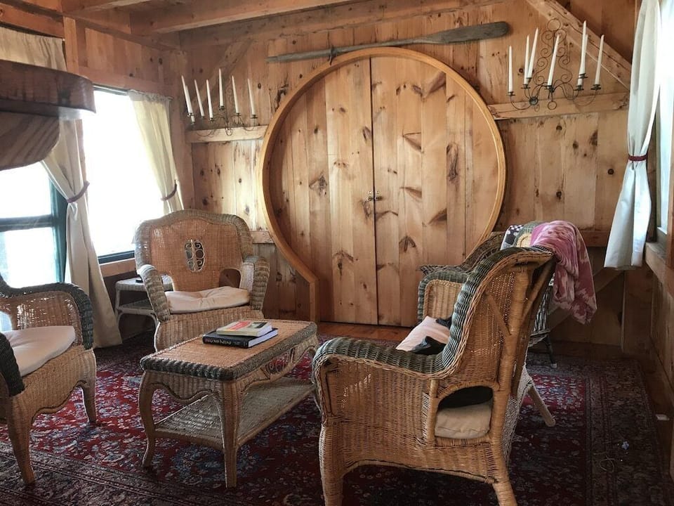 Doors Closed to Futon Room