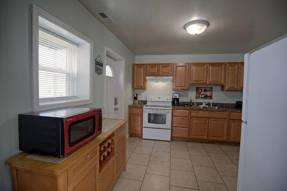 Stocked Kitchen with the essentials
