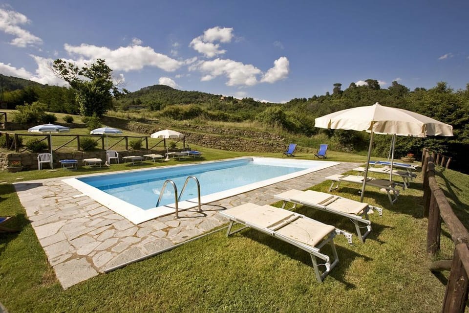 Sky, Property, Cloud, Swimming Pool, Umbrella, Sunlounger, Outdoor Furniture, Shade, Body Of Water, Plant