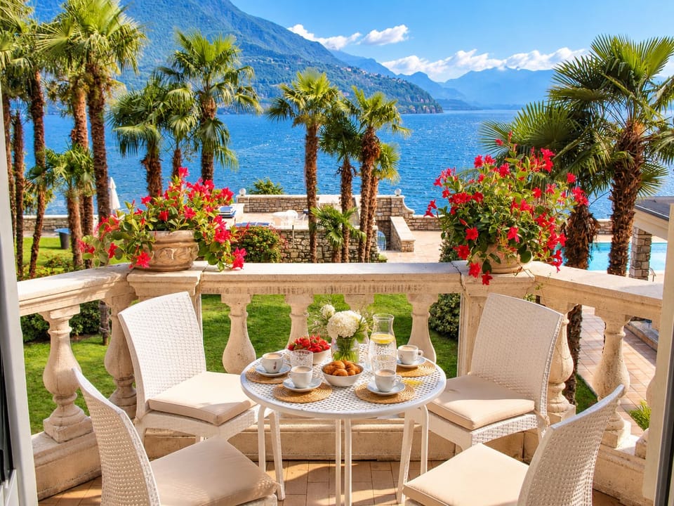 Palazzina GiardinoLago: Bianco by Lago Reisen Apartment in Domaso