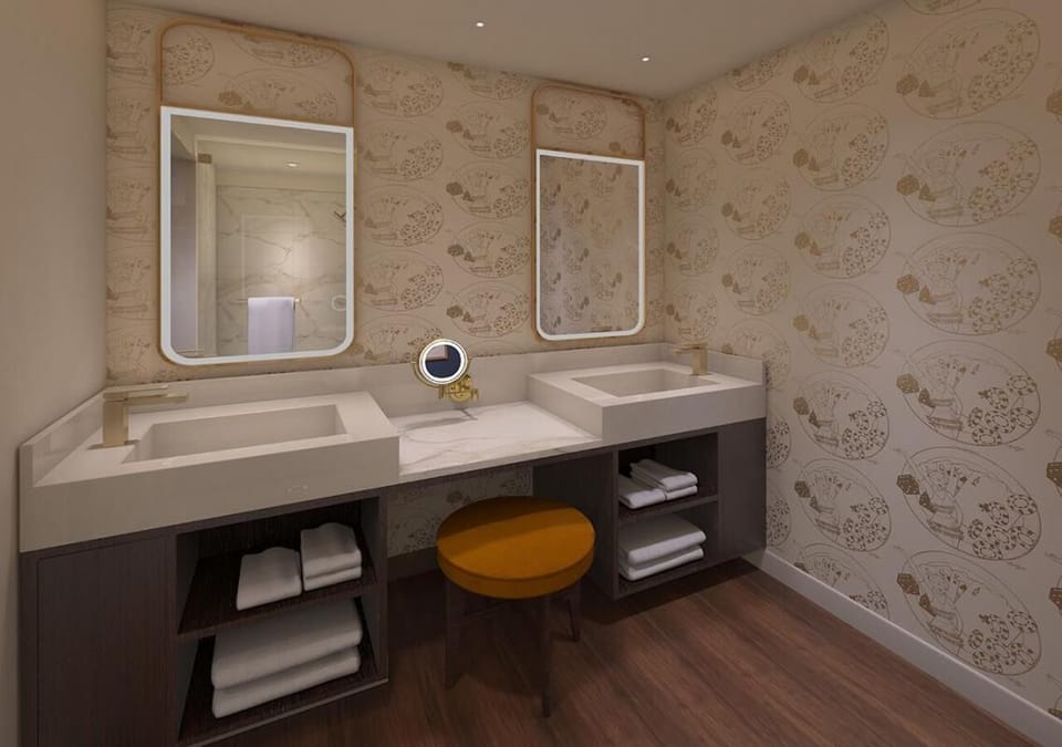 Enjoy extra counter space for easy mornings and relaxed evenings.