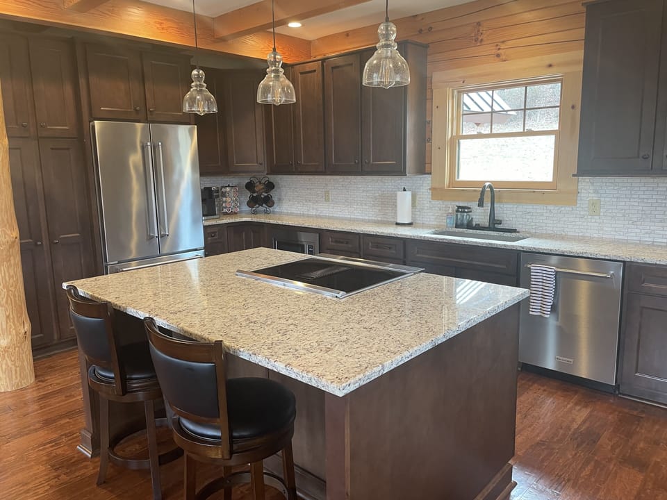Island in kitchen