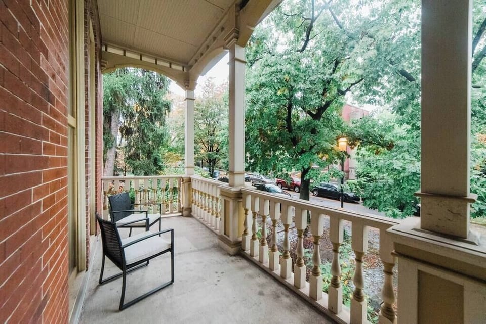 Shared patio 