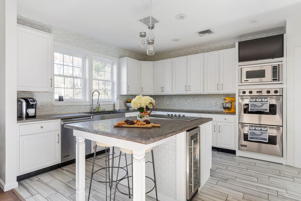 Beautiful spacious light filled kitchen- all updated.