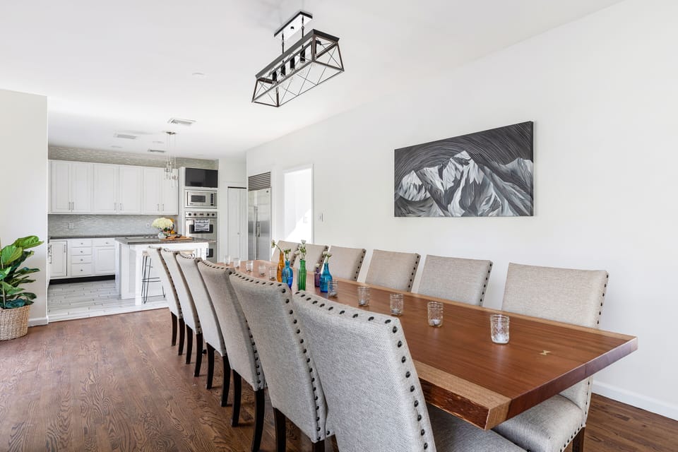 Huge custom dining table