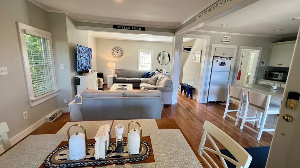 View of Living Room from Dining Area