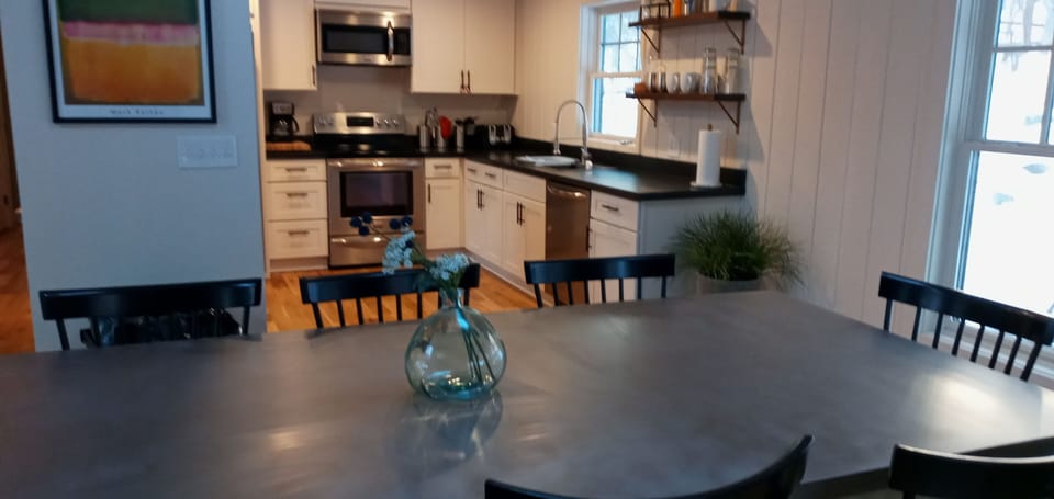 BRIGHT OPEN KITCHEN WITH ALL YOU NEED

