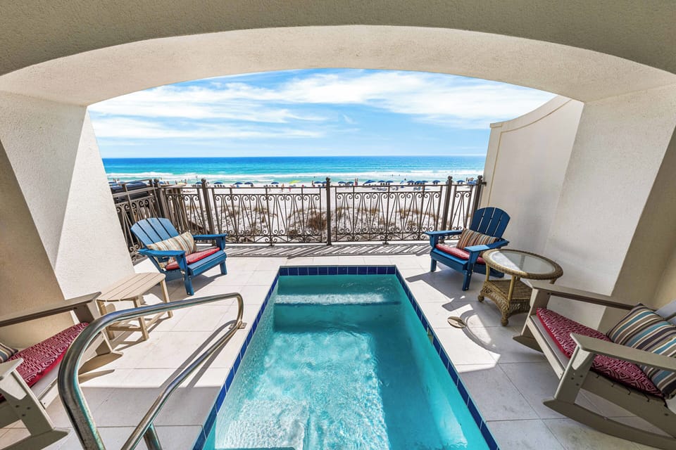 Coastal Treasure- Frangista Beach in Miramar Beach, FL- Enjoy Amazing Sunsets by your Private Pool!
