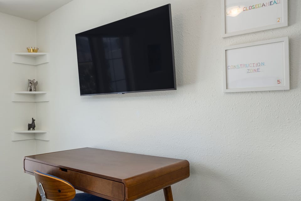 Desk for remote working - plus hi-speed internet