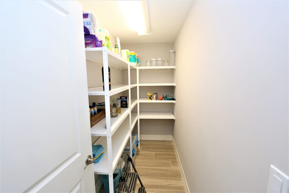 Large Pantry for Food Storage