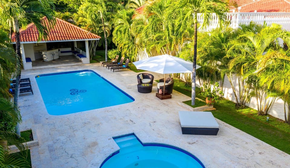 Pool Deck and Bar Area