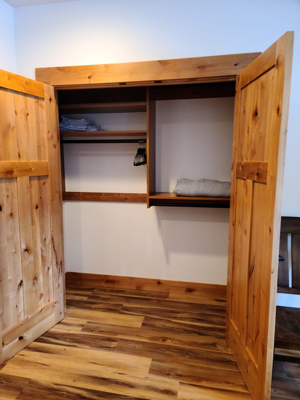 Lots of closet space.