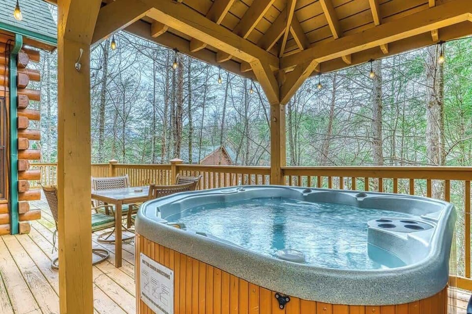 A serene escape awaits—enjoy a luxurious soak with a breathtaking view.