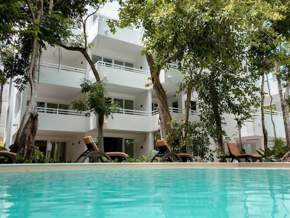 pool to use for your enjoyment on site, between condos.

