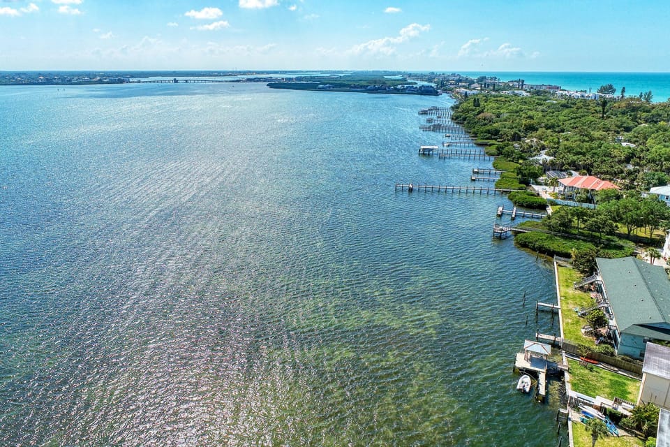 Lemon Bay is up to a mile wide in some spots.