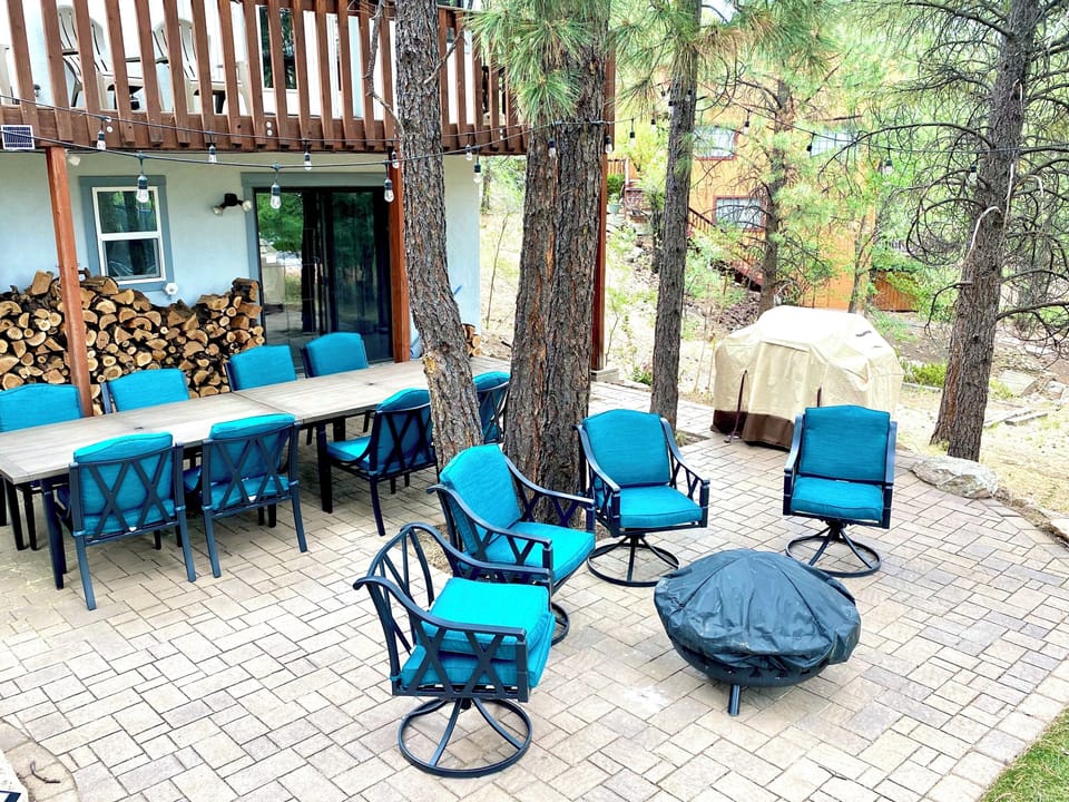 Backyard patio