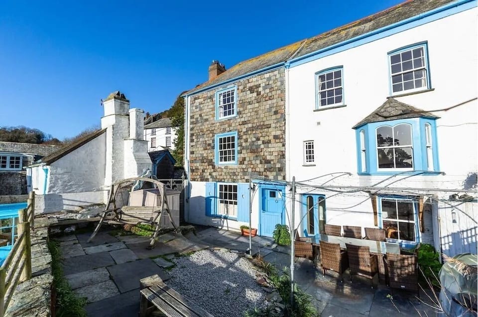 Polperro House is two fisherman's cottages converted into a single large home