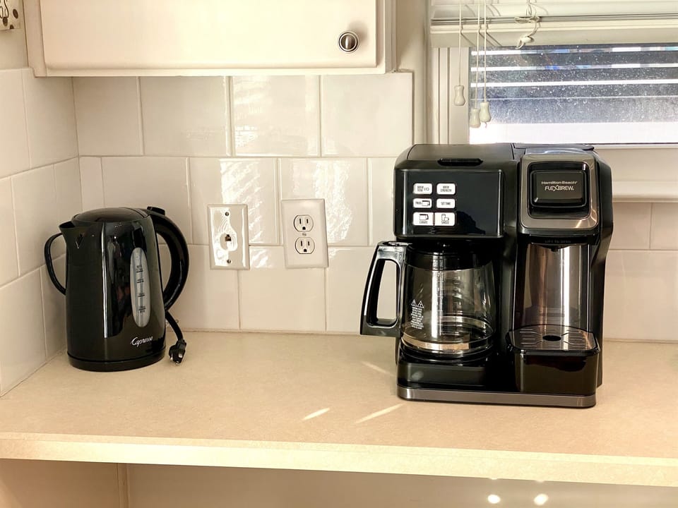 Coffee bar area