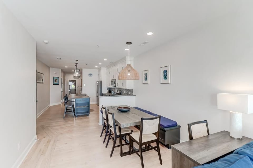 Dining Banquette & Kitchen