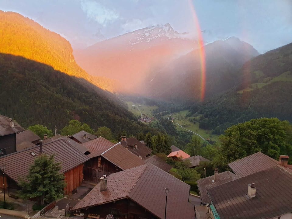 VIEW OF THE MOUNTAINS
