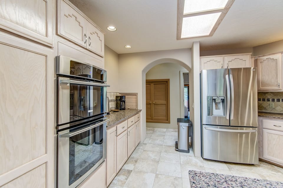 Stainless Steel Appliances Including Double Ovens