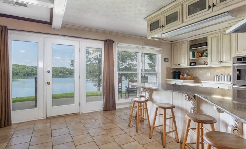 View from kitchen.