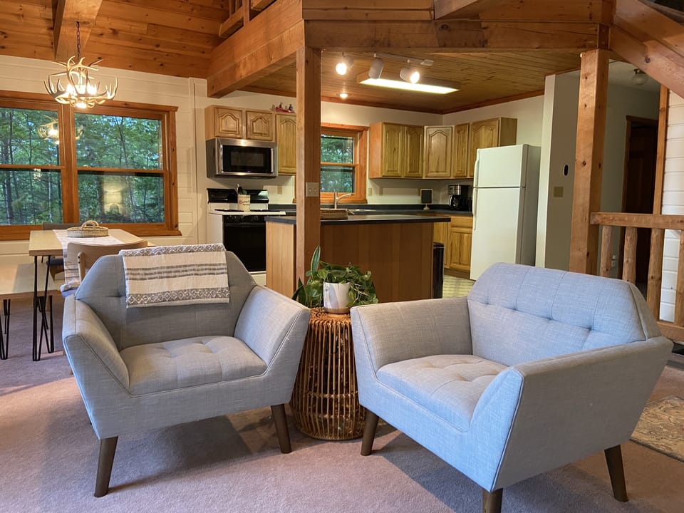 Open concept living area