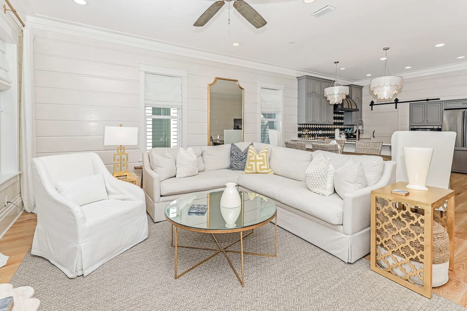 Sugar Magnolia - Grayton - First Floor - Living Area
