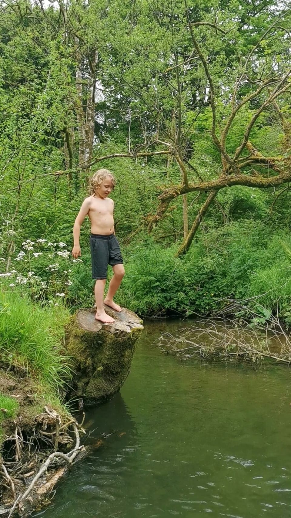 Take a dip in the River Taf. 