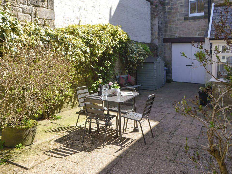 Outdoor area | Conway Cottage, Rothbury