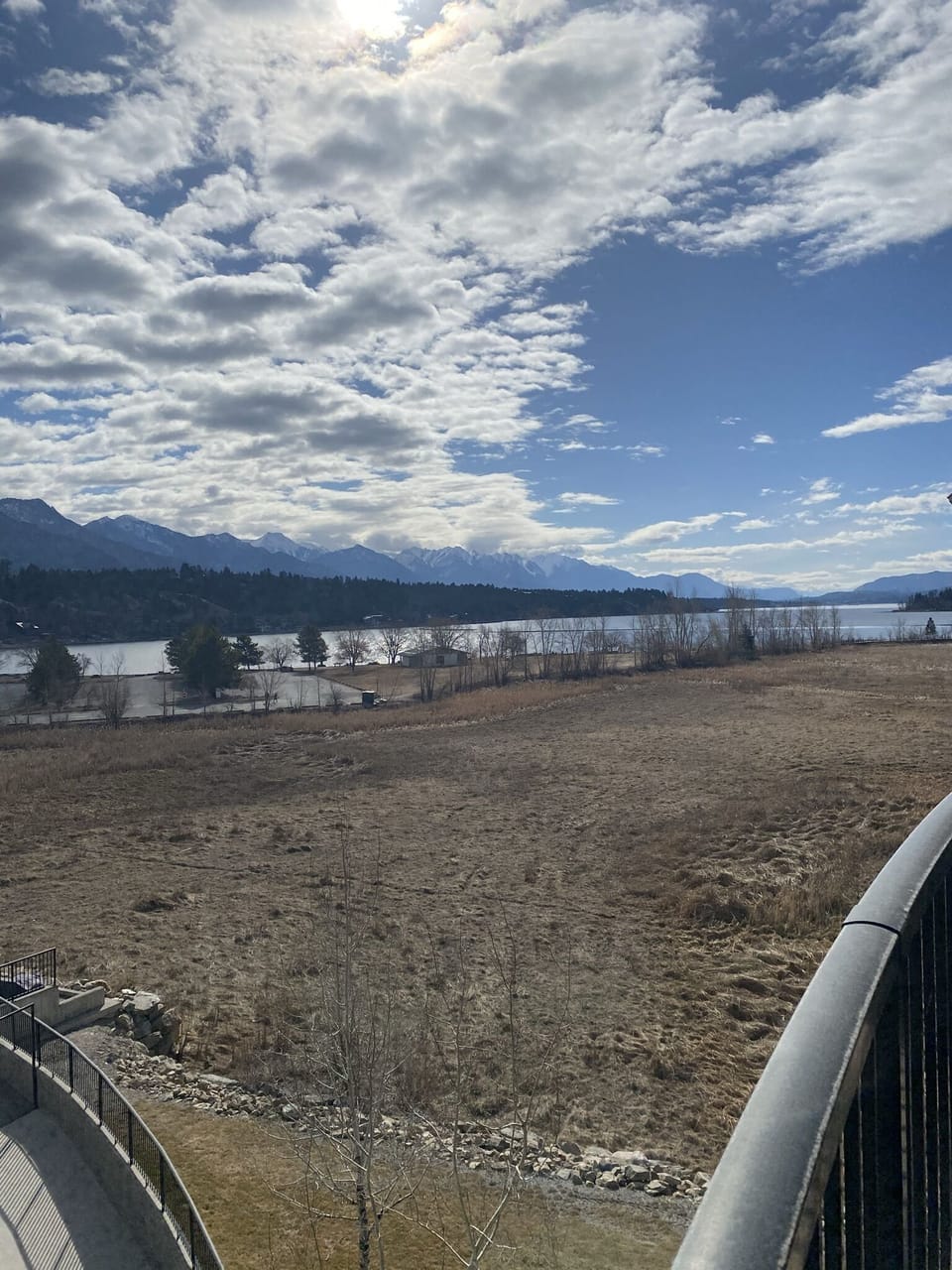 View from #2 bedroom patio 