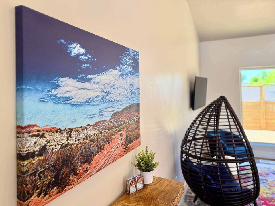 Custom Artwork of the beautiful area surrounding Kanab