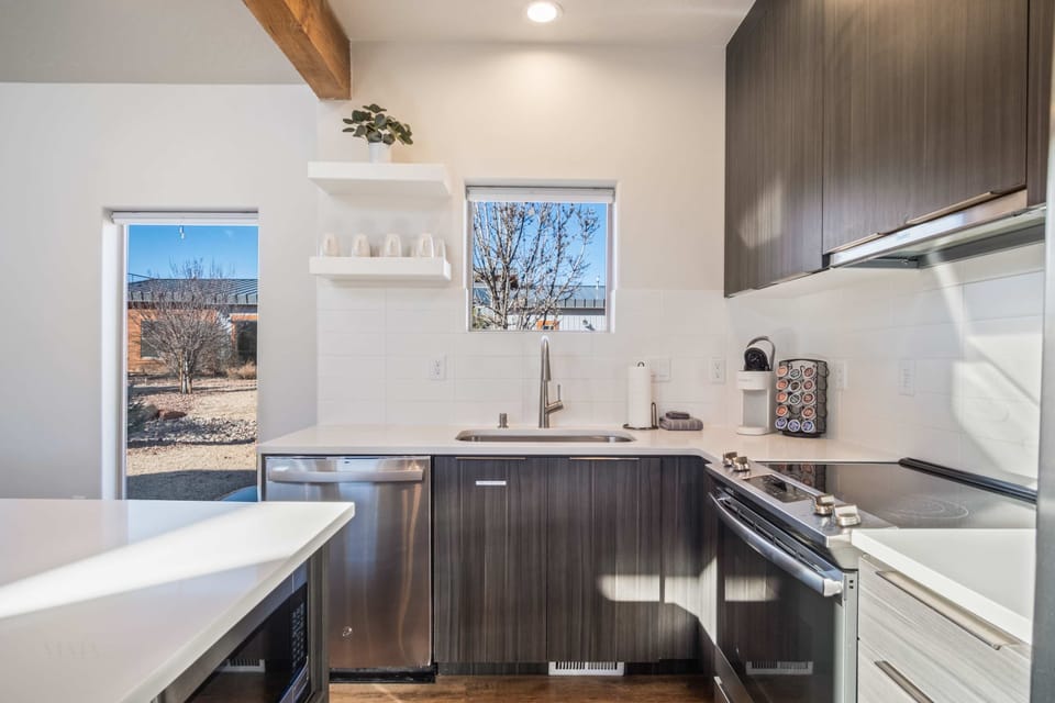 Whip up your favoirte meals  in the well stocked kitchen
