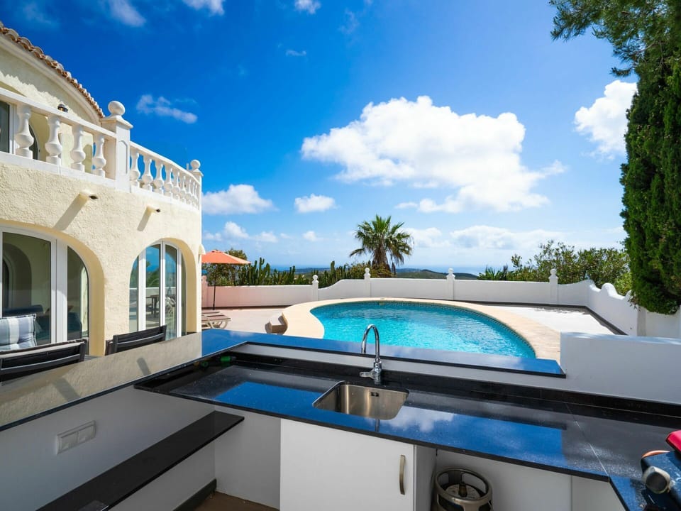 Cloud, Sky, Water, Property, Building, Window, Swimming Pool, Azure, Outdoor Furniture, Shade