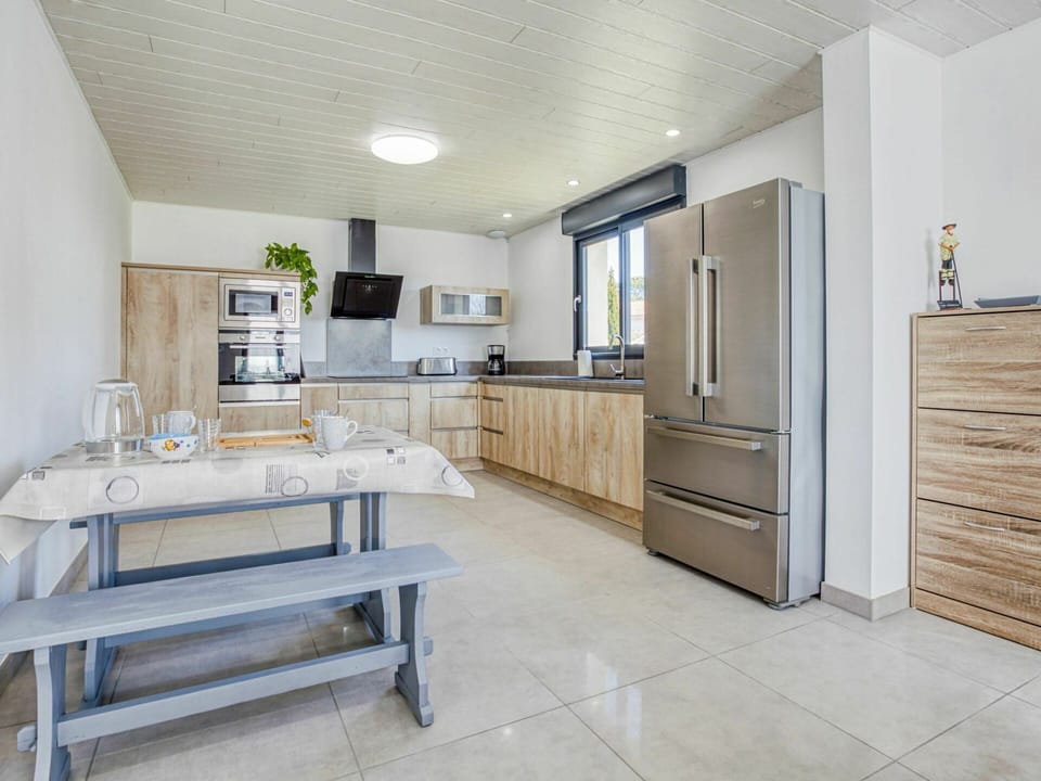Cabinetry, Building, Furniture, Countertop, Table, Houseplant, Wood, Drawer, House, Interior Design