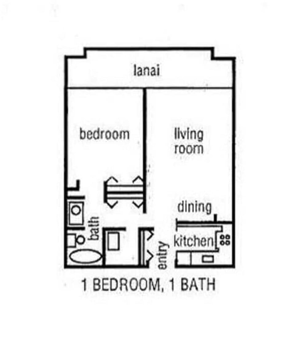 Large One Bedroom Sleeps 4