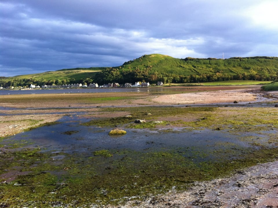 View of Kilchattan Bay