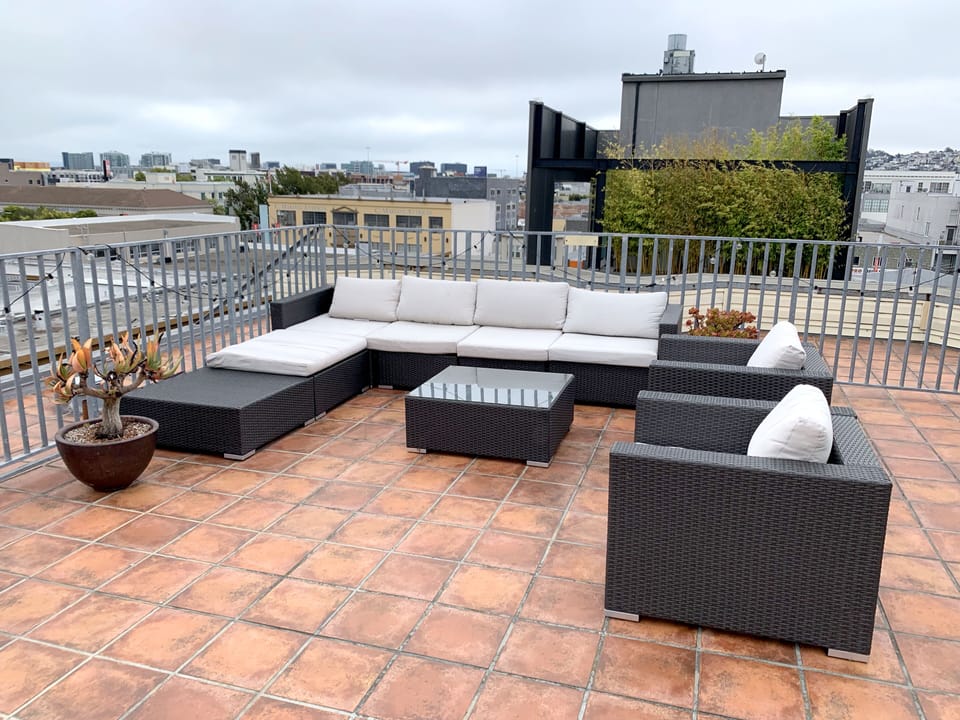 shared roof deck