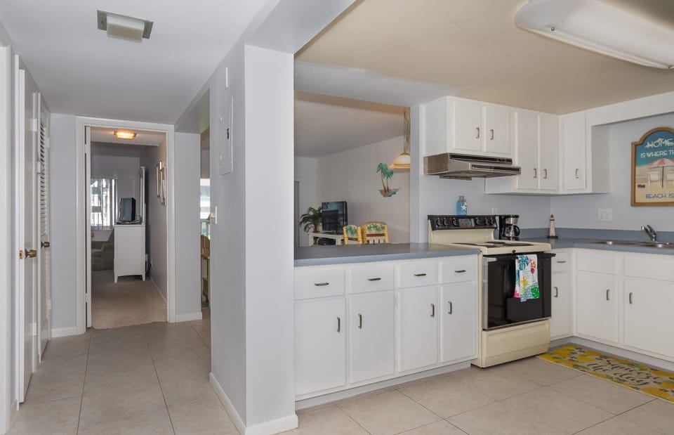 Kitchen in our Vacation Rental in New Smyrna Beach