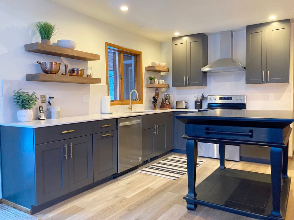Newly remodeled kitchen 