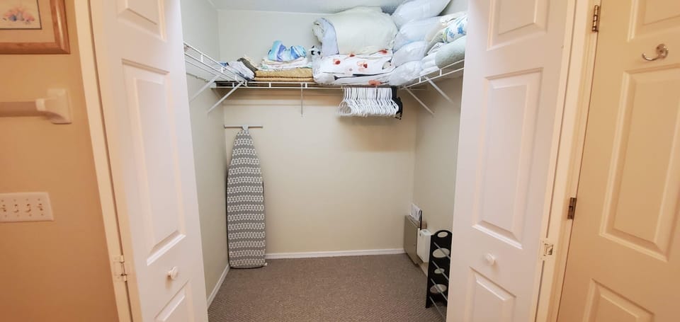 Master walk-in closet.