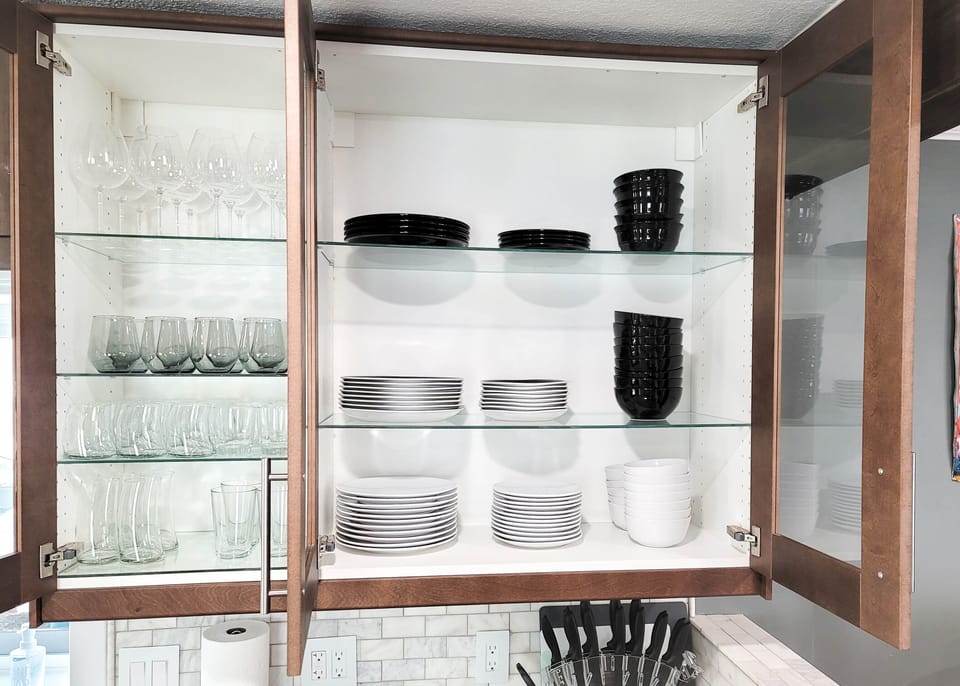 All the dishes you need for a casual meal or fancy dinner.