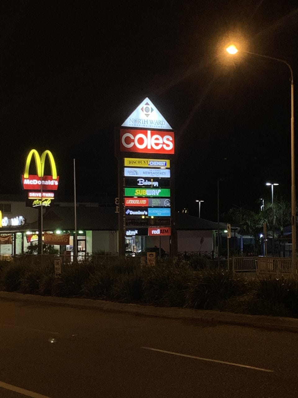 North Ward shops a minute away